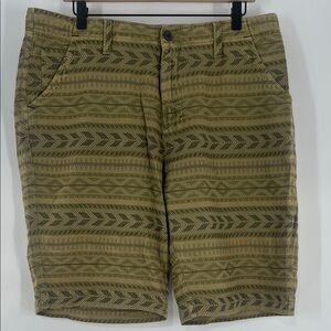 True Grit Tan and Brown Shorts Size 38 Gently Used